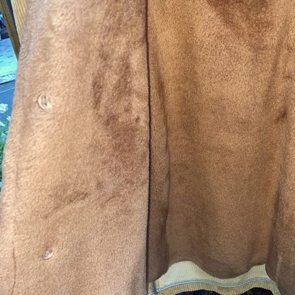 🎉HP🎉 Vintage Mens Tan Corduroy Removable Wool-lined Blazer - Picture 16 of 16